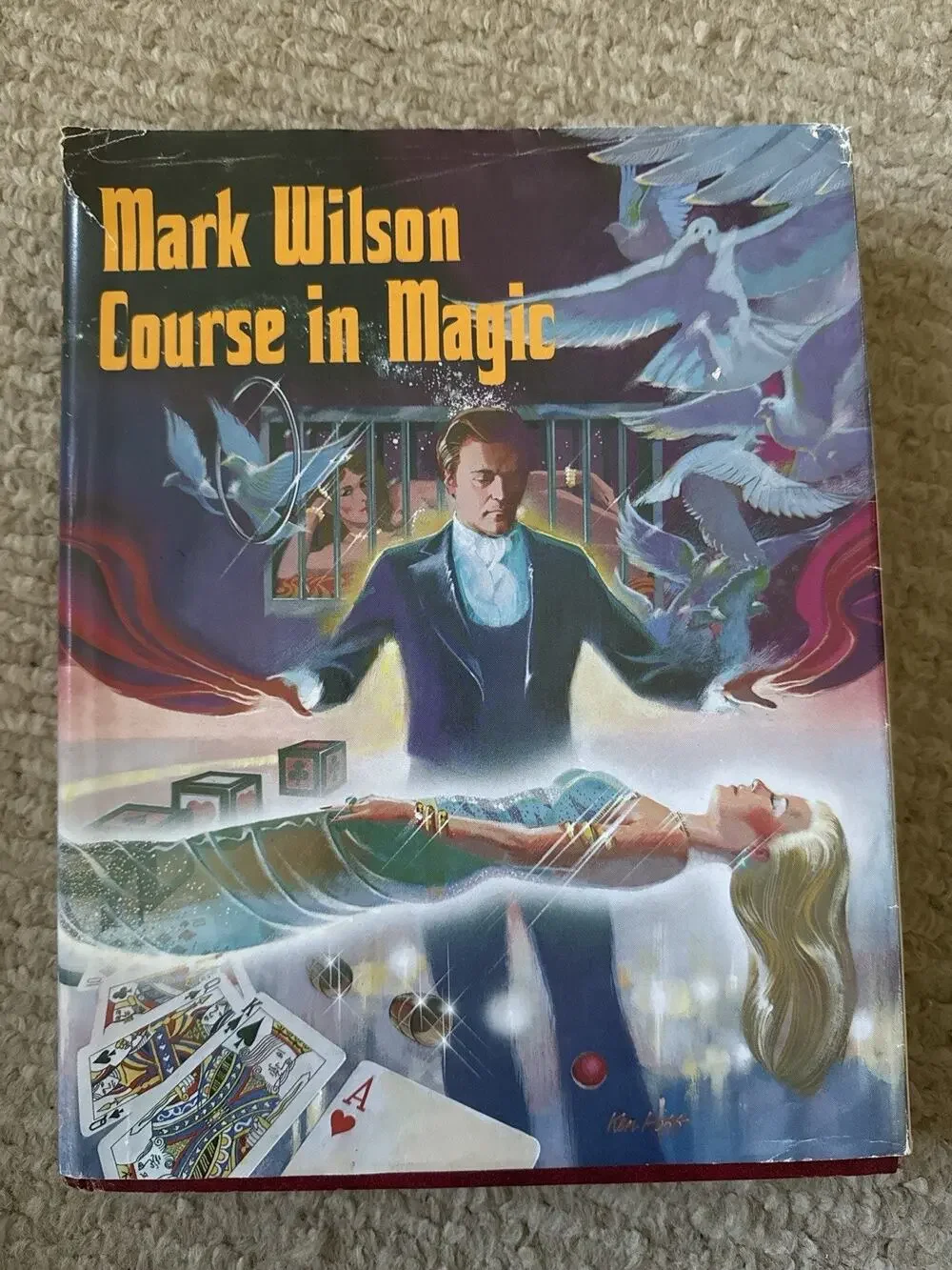 Mark Wilson Course in Magic Hardcover Fifth Printing 1981